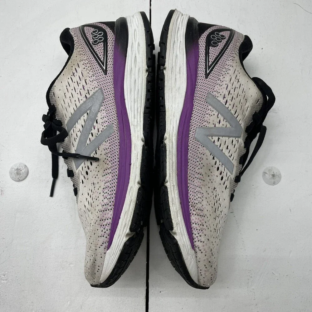 New Balance White Purple 880 V9 Running Shoes Sneakers W880WT9 Women Size 9